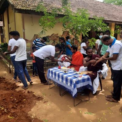නව බුදු මැදුර නිර්මාණය